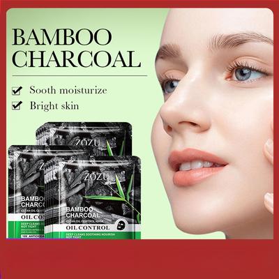 Bamboo Charcoal Cleansing & Oil Control Facial Mask Cleansing & Blackhead Removal Mask