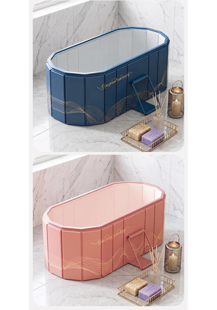 Portable Adult Ice Bath Tub: No Installation or Inflation Needed, Full Body, Large Size, Foldable