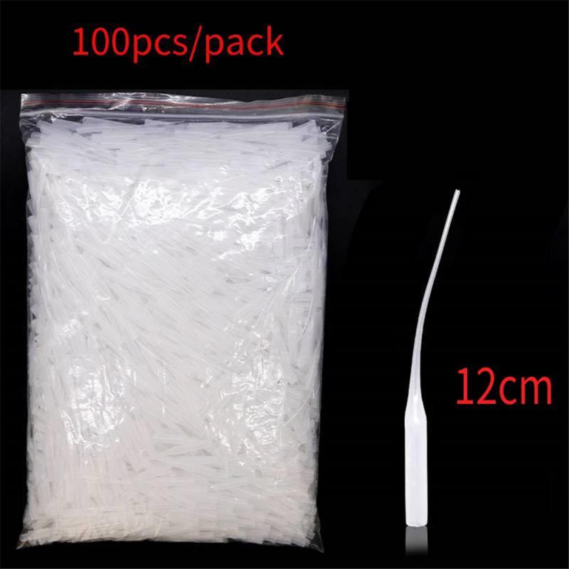 Glue Bottle Plastic Dropping Tube Glue Applicator For Crafting Lab Glue Extender Nozzle Micro-tips Precision