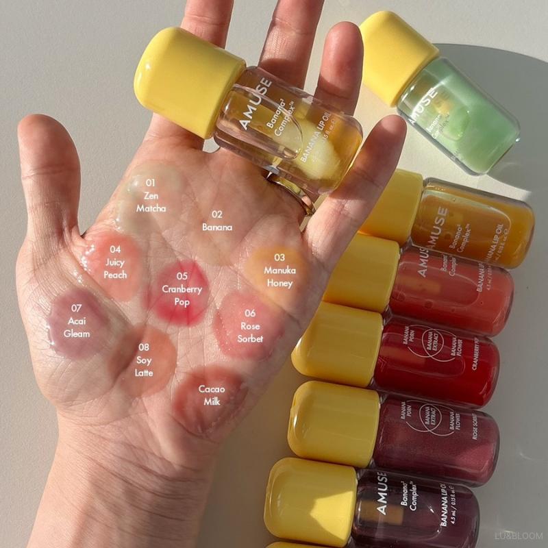 AMUSE Banana Lip Oil 4.5ml (IVE WONYOUNG's Pick) (+Free Gift)
