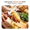 Aoifn Kitchen Peeler Stainless Steel Vegetable Peeler with Plastic or Wooden Handle for Peeling Fruits Vegetables Kitchen Tool