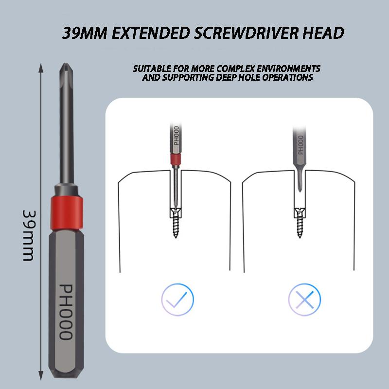 Neuer Stift-Typ Präzisions-Bitkopf 10 in 1, 50 in 1 Demontagewerkzeug Handy Laptop Reparatur Doppelseitig Klein Demontage Mu