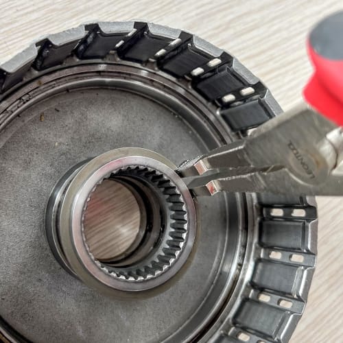 LEONTOOL Locking Ring Pliers, Automotive Locking Ring Pliers, C-Ring Pliers, Precision Retainer and Snap Ring Pliers for Shafts, Straight, Non-Slip, S