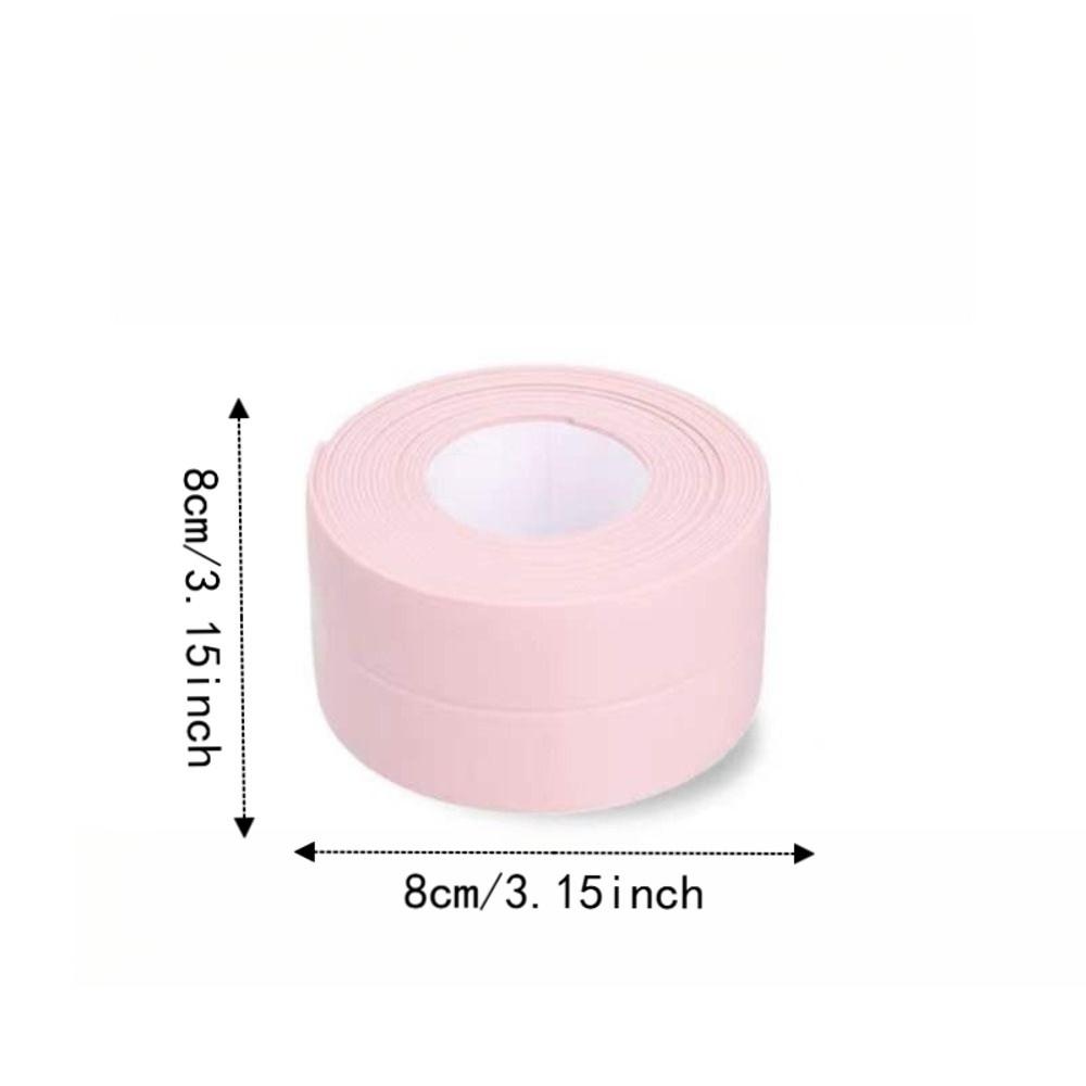 Waterproof Kitchen Sink Waterproof Tape Anti-mildew Wall Sticker Sink Edge Tape  Wall Edge