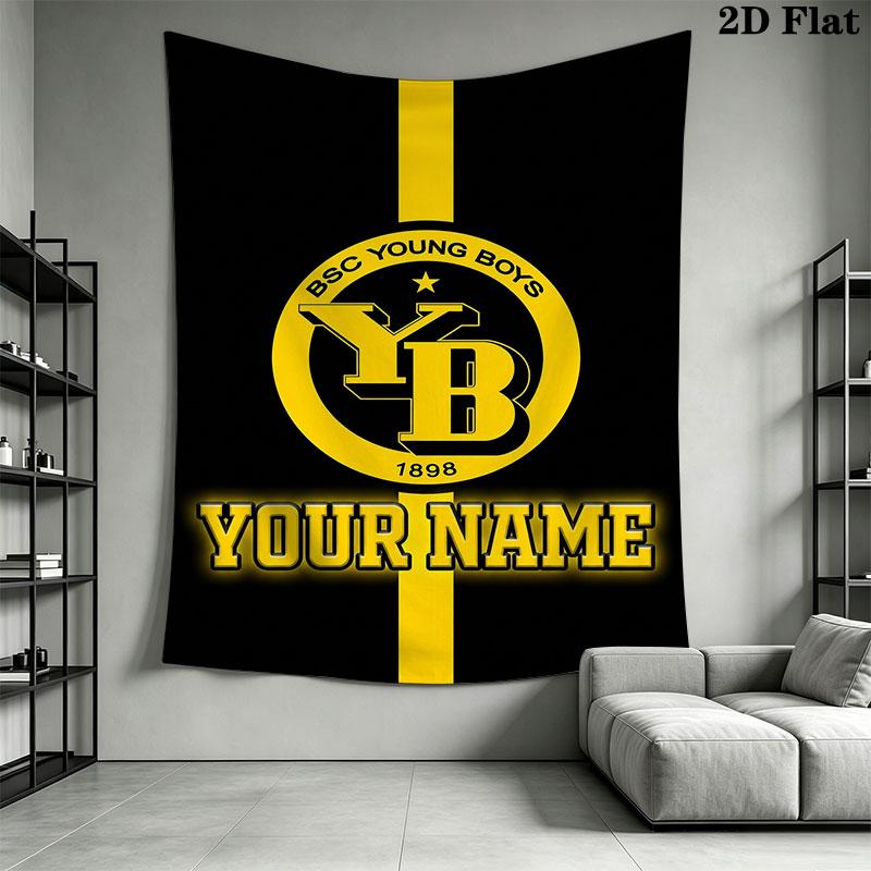 Custom Yb Wall Hanging Printed Fabric Blanket Decorative Tapestries for Bedroom Living Room Home Decor