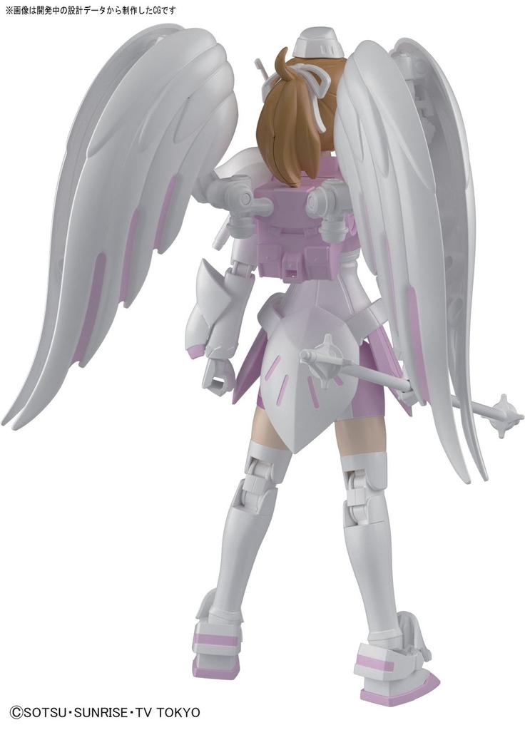 HGBF Gundam Build Fighters Try Super Fumina Axis Angel Scale Plastic Model Kit Ver. 1/144 Pre-colored