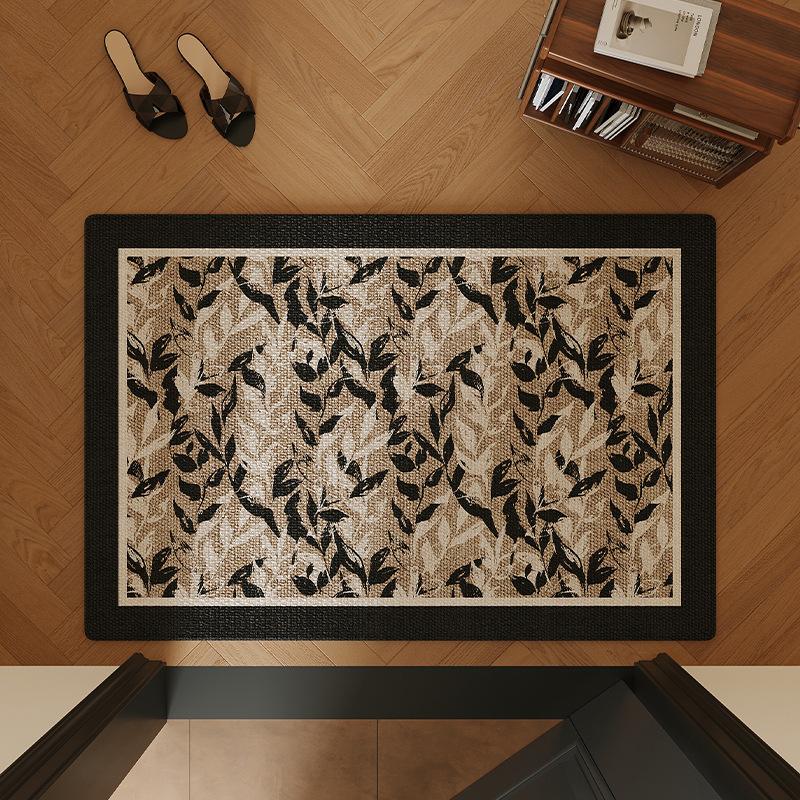 

Entrance Door Carpet Foot Pad Entrance Door Foyer Dirt Resistant and Non Slip Pad 50 × 80cm