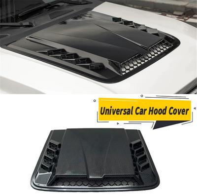 1x Universal Car Hood Scoop Fake Air Flow Intake Vent Covers Decorative Stickers