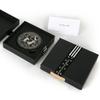 [Premium Gift] MU:DS Traditional Korean Mother-of-Pearl Compact Mirror (80mm) - "Tiger" Motif Vintage Pocket Makeup Mirror