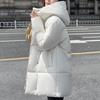 Women's Winter Warm Parkas Oversize Jackets Hooded Loose Long Sleeve Thick Outerwears Fashion