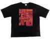 Shanks Big Silhouette T-shirt HEROES Black Free Size One Piece 77x64x60cm (2023)