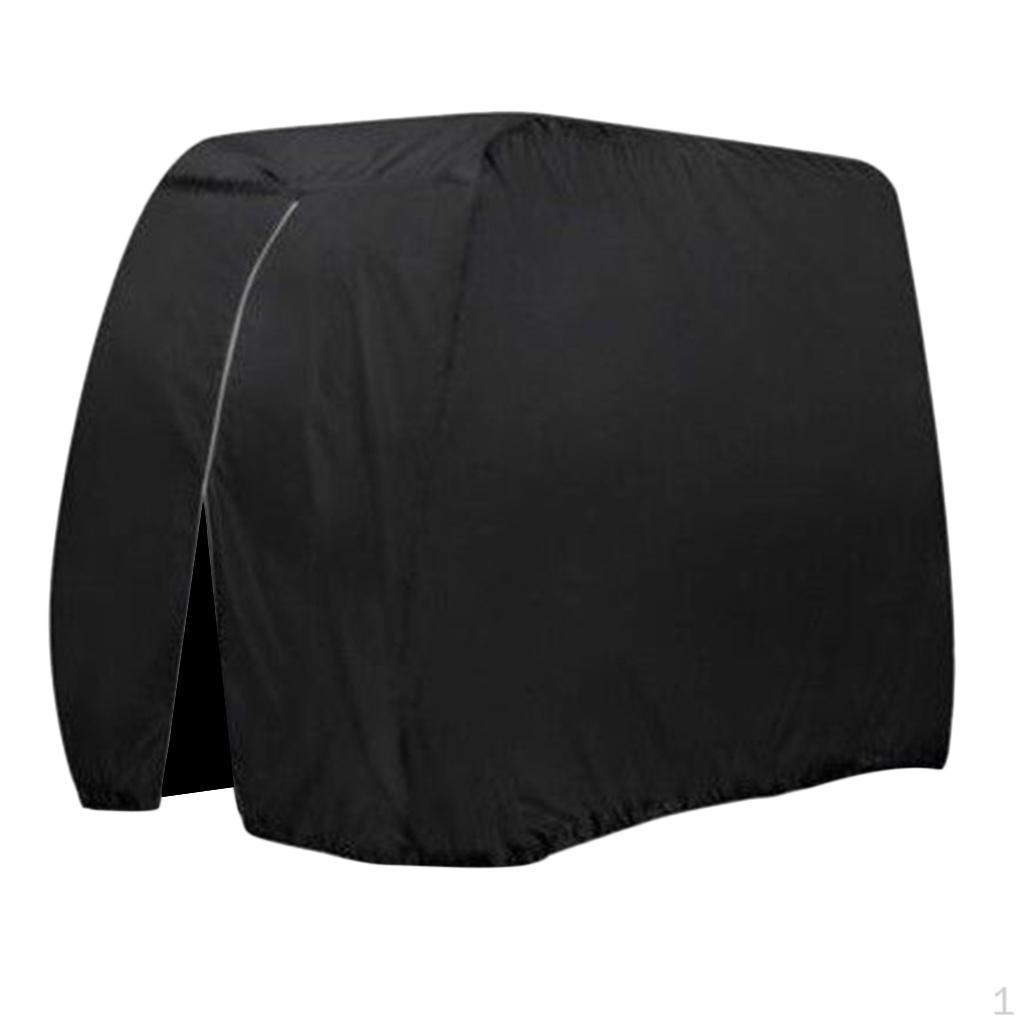 Collapsible Water Resistant Golf Cart Cover Sunproof Storage Bag