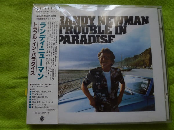 

CD RANDY NEWMAN - Trouble In Paradise WPCP4441 Warner Bros. Re 1991 Japan Rock Used