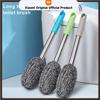Stainless Steel Pot Brush with Long Handle, Steel Wire Ball Brush and Long Rod Cleaning Brush Dish Brush Kitchen Cleaning Tools