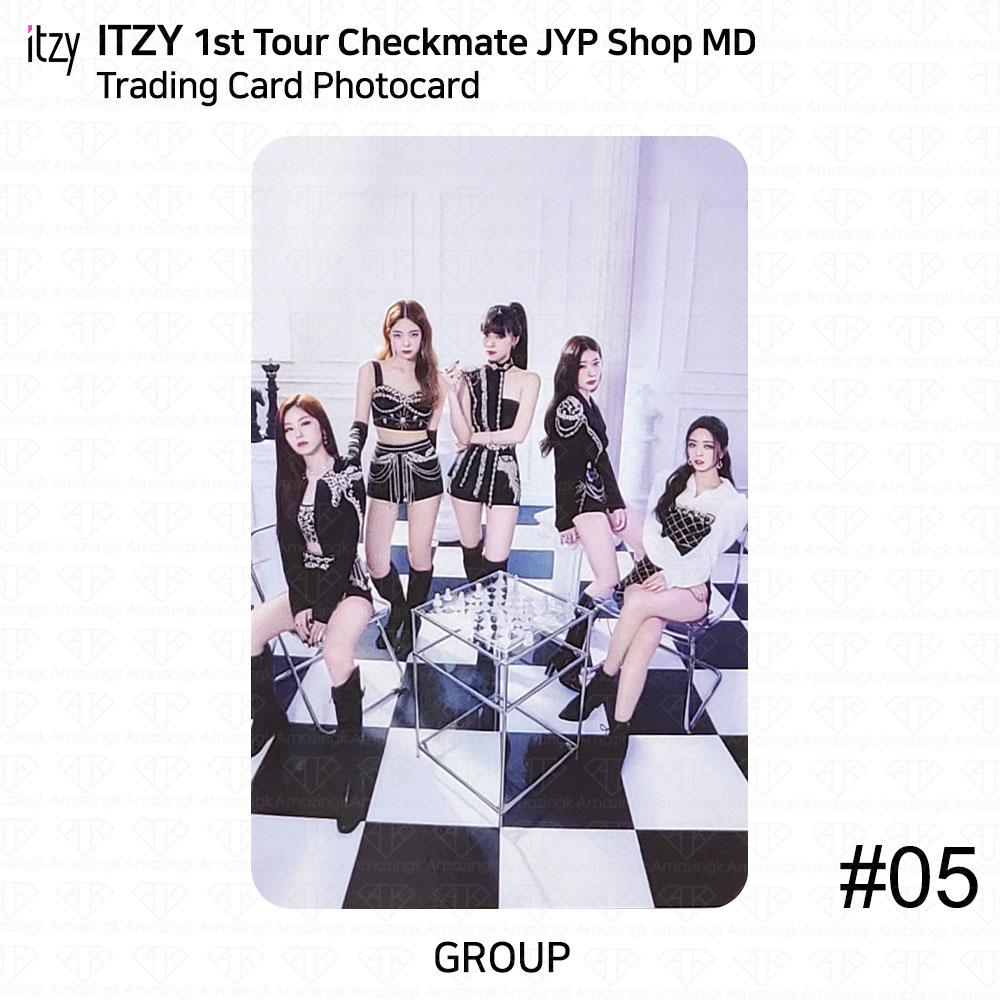 ITZY 1st Tour Checkmate Official MD Trading Card Photocard JYP SHOP KPOP K-POP