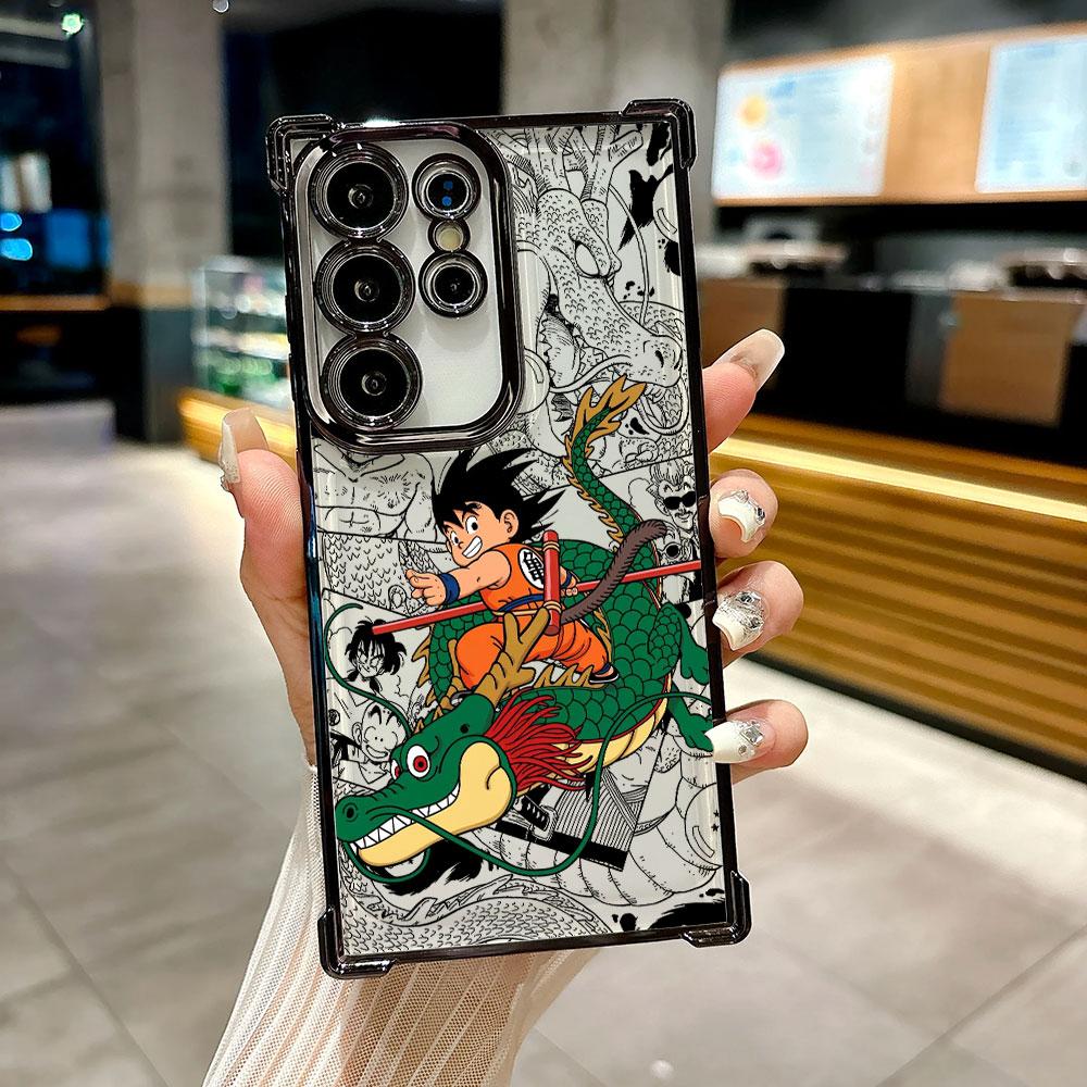Süße Dragon Ball Son Goku Hülle Für Galaxy S26Ultra Handyhülle Für Samsung S26 S25 S24 S23 S21 Ultra S20 FE S25 Plus Weiche Hülle