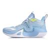 Li Ning Storm BadFive Basketball Shoes Men's Mid Top Aurora Blue ABPQ045-4