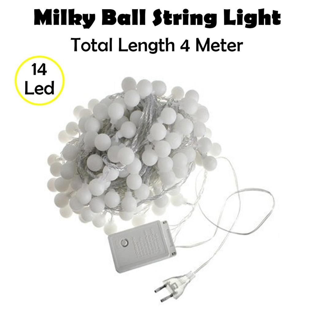 Bubble Ball Led Lights for Decoration - 4.2meter, 14 LED Ball Decoration Lights For Home, Decorative Lights for Home Decoration