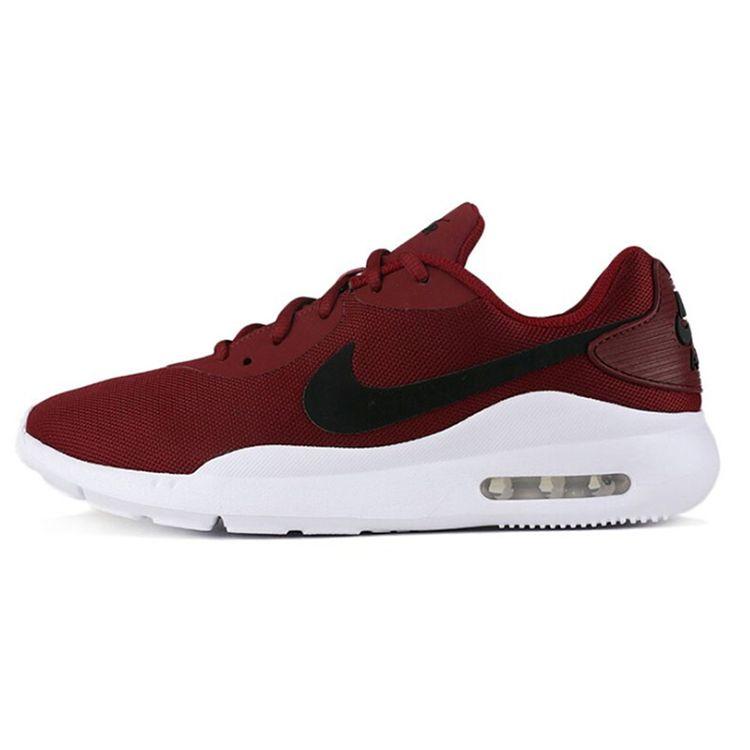 

Nike Air Max Oketo Team красные черные мужские кроссовки белые AQ2235-600