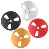 Metal Takeup Reel 1/4 7 Inch Empty Tape Reel 3 Holes Wind Resistance Holes Open Reel Sound Takeup Reel for Recording Nab