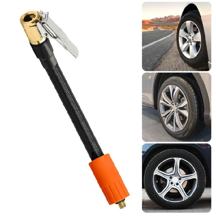 Tool Easy Silicone Air Chuck Adapters Quick Connection 6mm Thread Design Strong Wear Resistant Suitable For Car Bike Tires