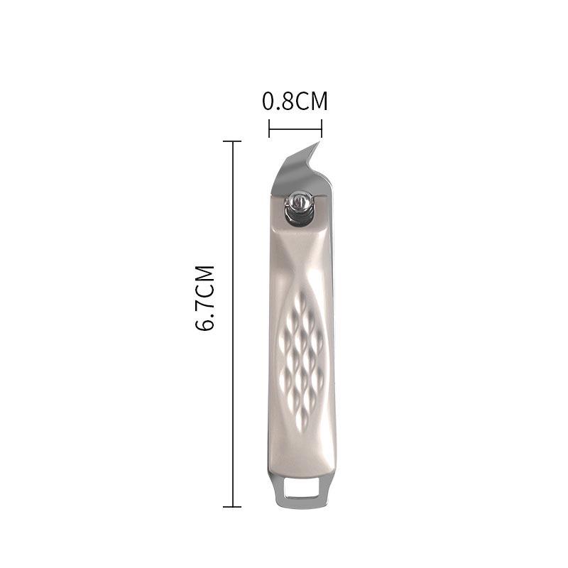 

Тонкие складные кусачки для ногтей из нержавеющей стали с широким раскрытием