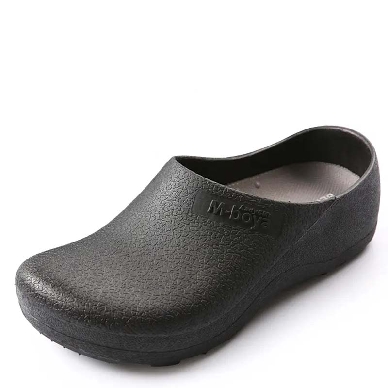 Summer Men Sandals EVA Unisex Slippers Non-slip Waterproof Oil-proof Shoes for Chef Master Hottestel Restaurant Slippers