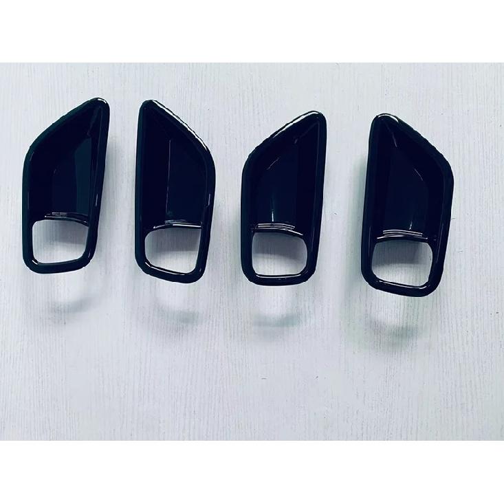 For Suzuki Swift ZC ZD 2024 2025 Carbon fiber style Inner Door Handle Cover Catch Bowl Trim ert Bezel Frame Garnish