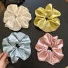 Hair Tie High Elasticity Extra Large Smooth Satin Hair Rope Dot Print Ponytail Holder Korean Style Hair Accessories