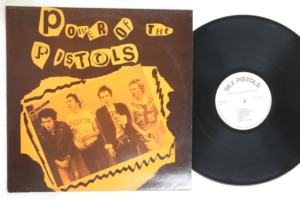 LP Record SEX PISTOLS - Power Of The Pistols CAT772 77 1985 UK Rock Used