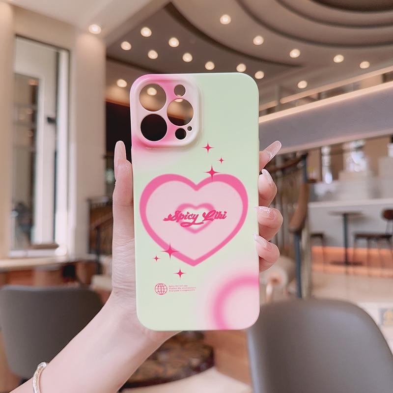 Simple All-inclusive Love for Apple Mobile Phone Protective Case for IPhone14promax for Apple Mobile Phone Case