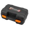 Compressor de carro 12V compressor de pistão duplo 65l/min com manômetro, mala