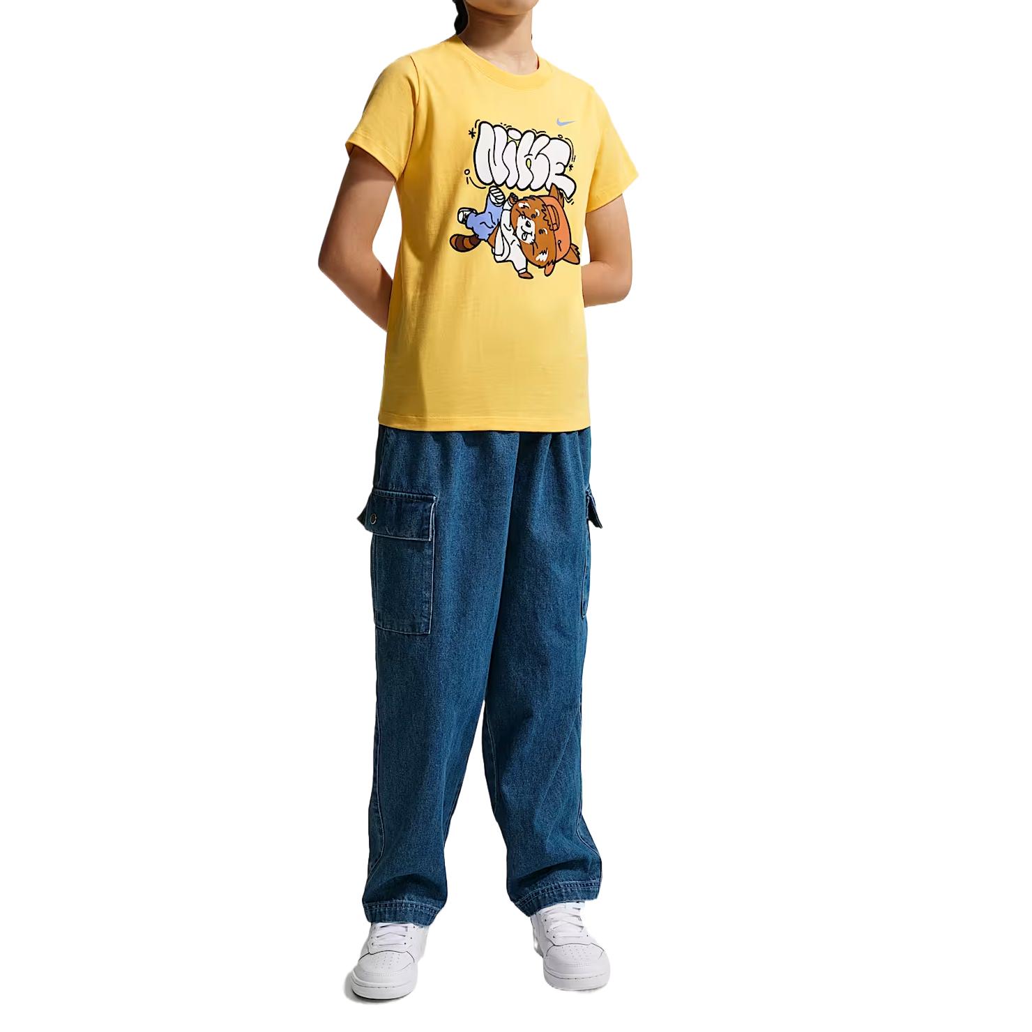 Nike Sportswear Soft Knit Cotton T-Shirt Kids tops IU3250795 S