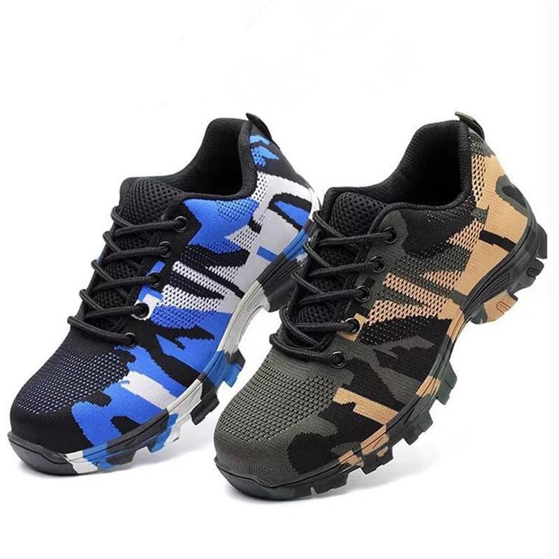 Labor Insurance Shoes Men's Anti-smashing, Anti-piercing, Non-slip, Breathable and Wear-resistant, Steel Baotou Safety Protective Shoes