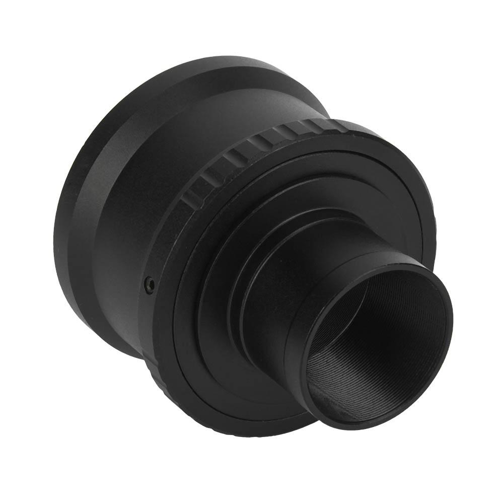 T2-NEX Metal 1.25 Inch Telescope Mount Adapter Ring To Fit for Sony NEX E Mount Camera