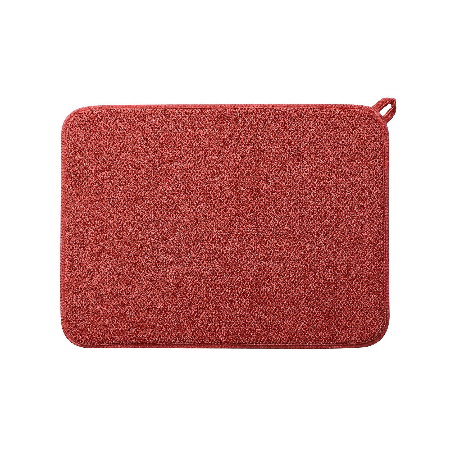 Kitchen Non-slip Draining Pad Quick Dry Tableware Placemat Microfiber Absorbent Table Placemat Non Slip Heat Resistan 30X40CM красный 3690₽