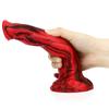 MoDi Redblack Silicone Monster Dildos Fantasy  Dildo with  Thick Anal Penis with Strong Suction Cup Sex Toys for Women