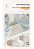 Slim Behind-Door Storage Trolley: Multi-Layer Shelf for Bathroom & Toilet.