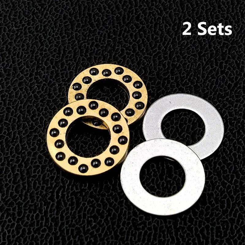 

2 шт. 9,7x5,2x1,2 мм CNC Латунь Керамічна кулька Матеріал Складаний ніж Сепаратор Підшипники Швидке відкриття Закривання Системні аксесуари DIY Make Part 9.7x5.2x1.2mm