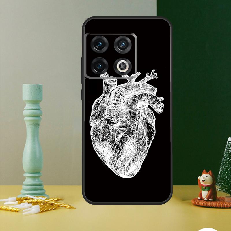 Human Heart Anatomy Case For OnePlus Nord CE 4 2 3 Lite N20 N30 9 10 Pro 8T 9RT 10T 10R 12R 13R 11 12 13 Cover