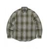 Nep Shadow Check Shirt Khaki