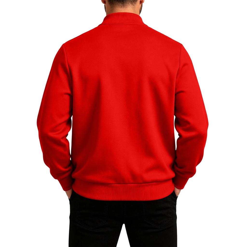 Men's Casual Brushed -Lined Jacket, Warm Thick Winter Coat for Cold Everyday Wear