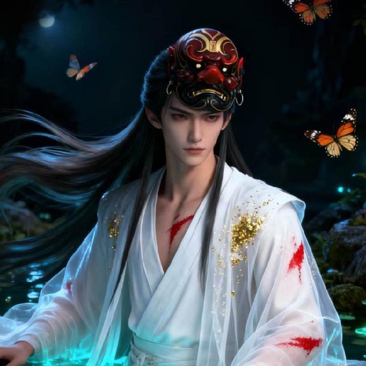 Halloween Kostüm Groß Tengu Japanische Maske Handbemalt Party Maske Schmuckstück Vollgesichtsmaske mit langer Nase Cosplay