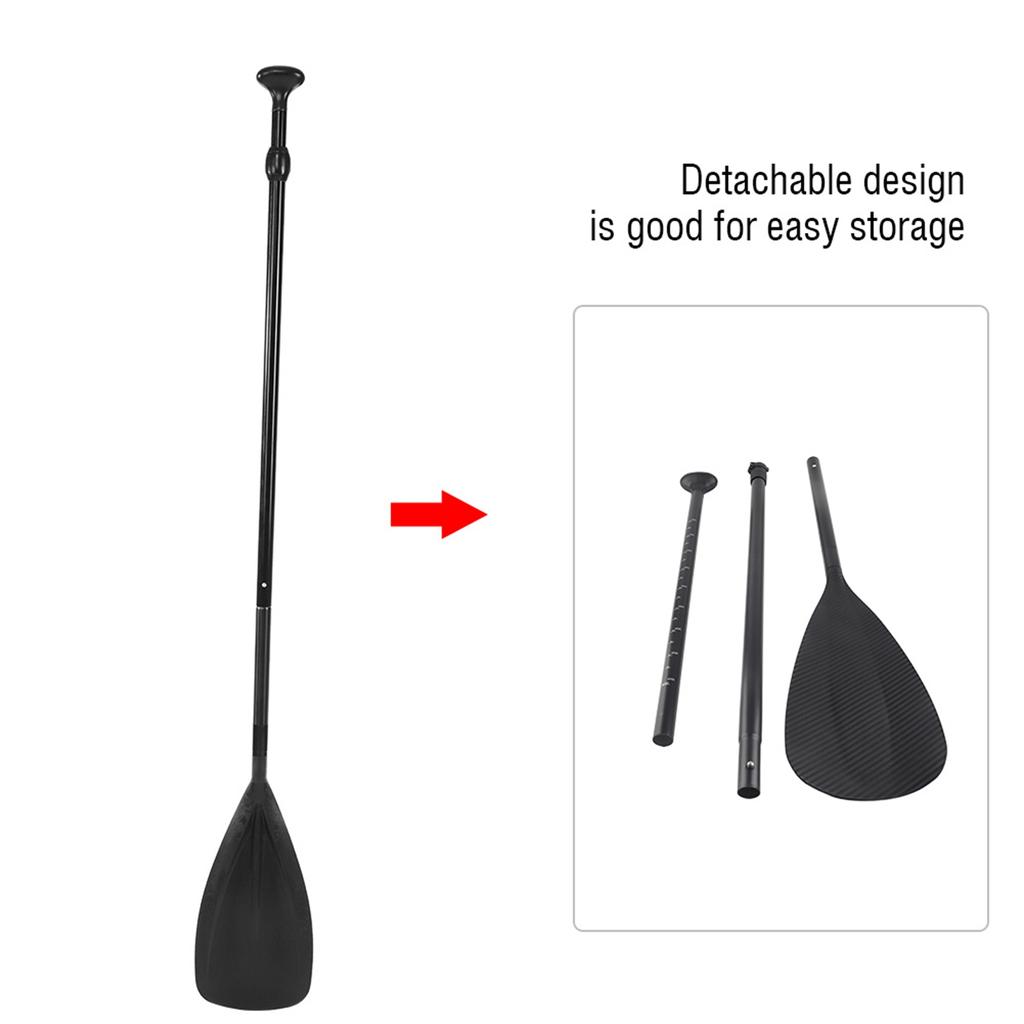 Aluminium Alloy Detachable Adjustable Boat Canoe Kayak Surfboard Paddle