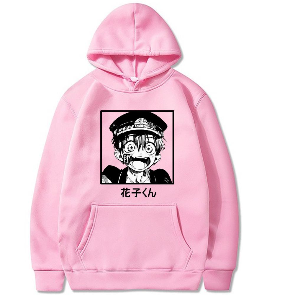 Japanese Animation Toilet-Bound Hanako-kun Men's Hoodie Sweatshirt Men Womnen Fashion Design Pullover Men's Fleece Hoodies