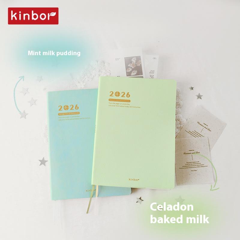 Kinbor Time Management Planner A5 Planner 52g Japan Tomoe River Paper Smooth Writing Efficiency Notebook Time Management