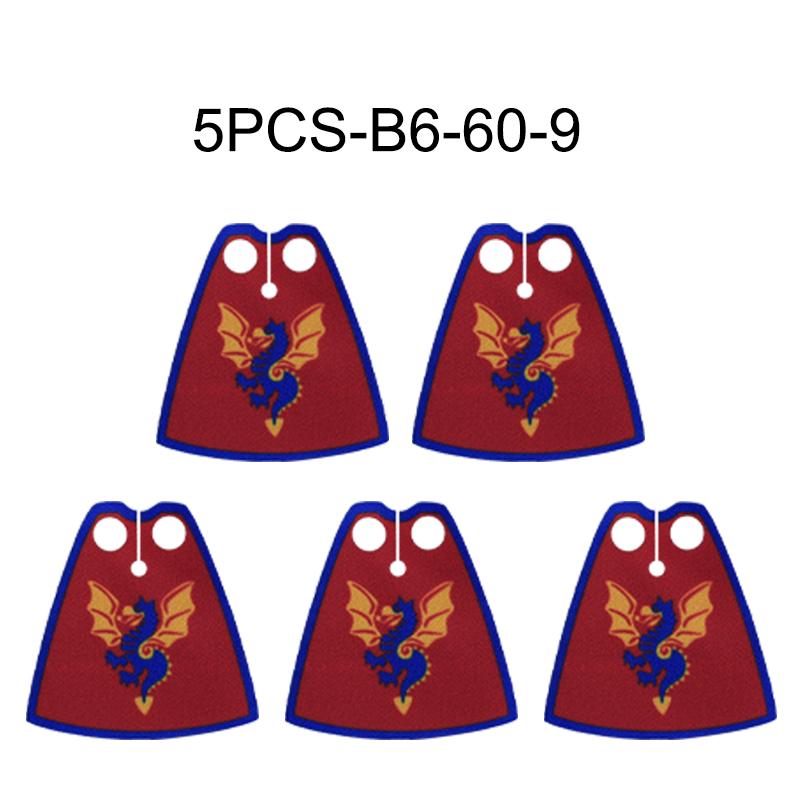 Medieval Military War Army Castle Knight Soldier Figures Building Blocks Weapon Cloak Helmet Shoulder Armor Flag Warrior Shield