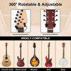 Gitarren-Wandhalterung, Metall-Gitarrenhalter, Gitarrenförmige Gitarren-Wandhalterung, Gitarrenständer für E-Gitarre