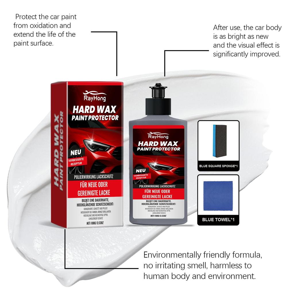 RAYHONG Car Paint Repair Wax Scratch Removal Paint Polishing Care Paint Repair Anti-fouling Stain Remover
