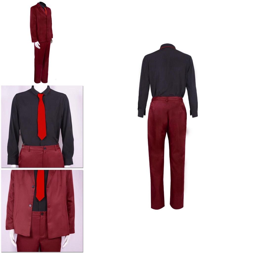 Onepiece Sanji Red Suit Cosplay Costume For Men